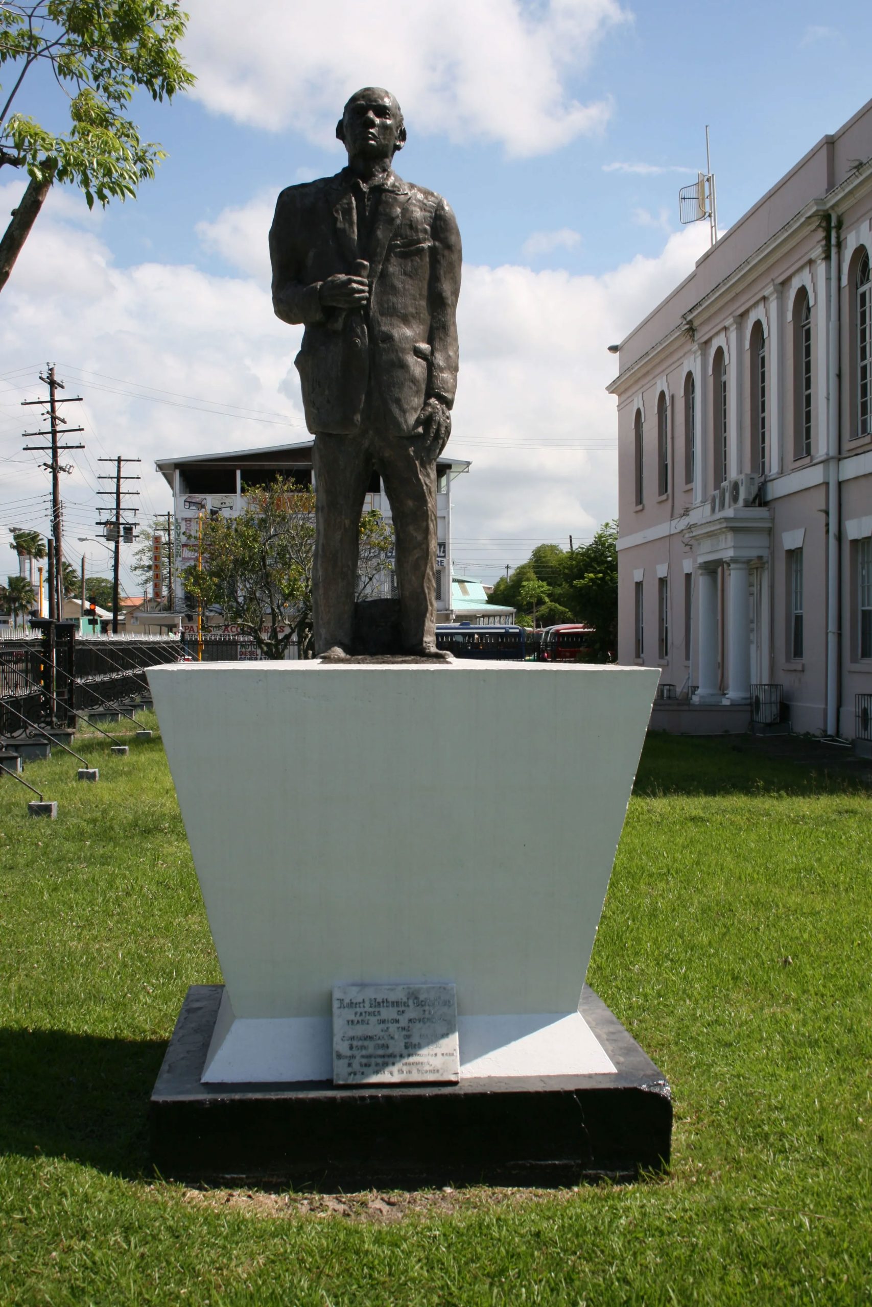 The Statue of Hubert Nathaniel Critchlow